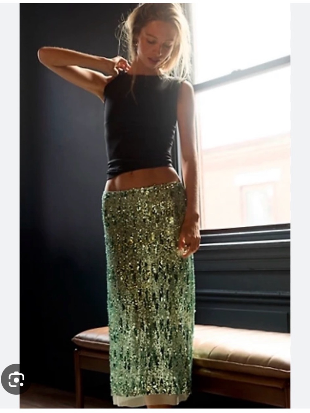 Free People Party Trick Half Slip